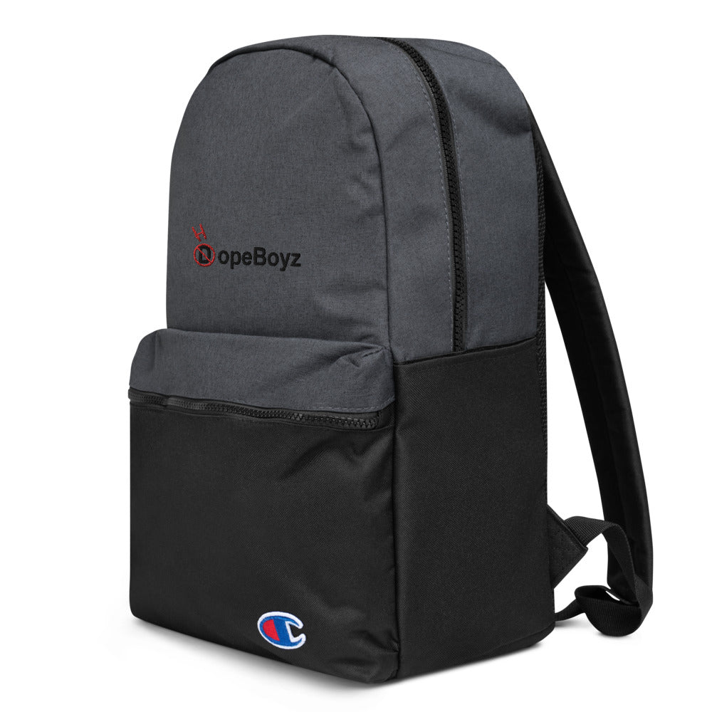 Embroidered Champion hopeboyz Backpack